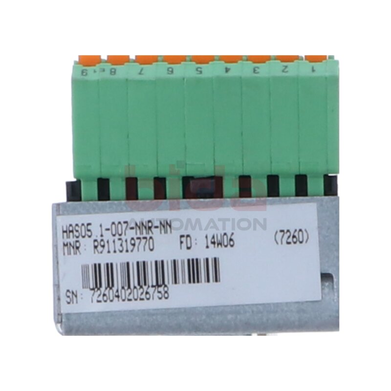 Indramat HAS05.1-007-NNR-NN (R911319770)