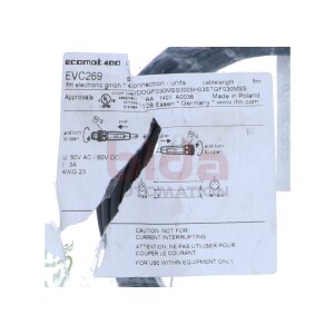 ifm EVC269 Sensor-Betätigungselementkabel Sensor...