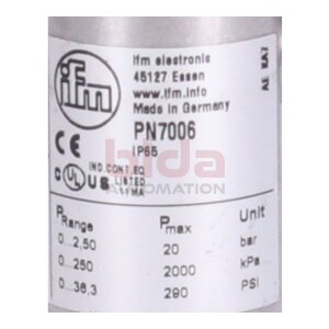 ifm PN7006 Elektronischer Druckschalter Electronic...