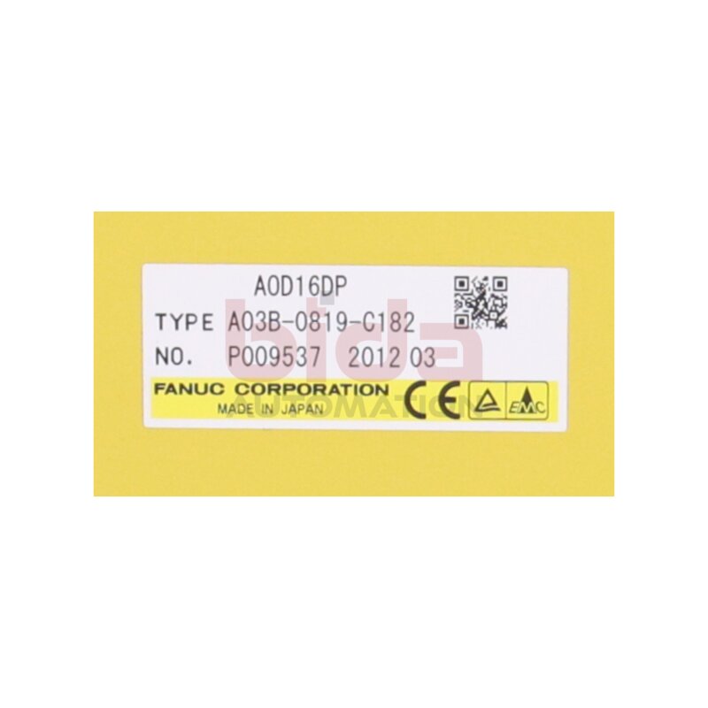 Fanuc A03B-0819-C182 (P009537) (A0D16DP) Digitales Ausgangsmodul Digital Output Module
