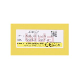 Fanuc A03B-0819-C182 (P009537) (A0D16DP) Digitales...