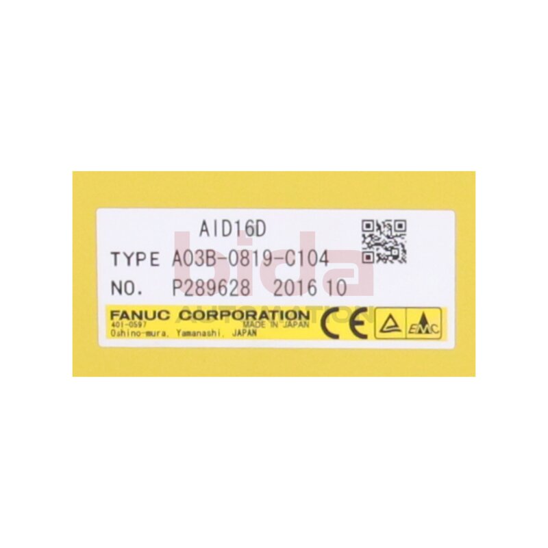 Fanuc A03B-0819-C104 Eingangsmodul / input module