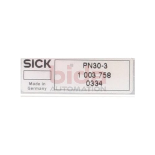 Sick PN30-3 (1 003 758 0334) Lichtschranke Photoelectric Barrier