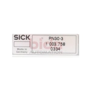 Sick PN30-3 (1 003 758 0334) Lichtschranke Photoelectric...