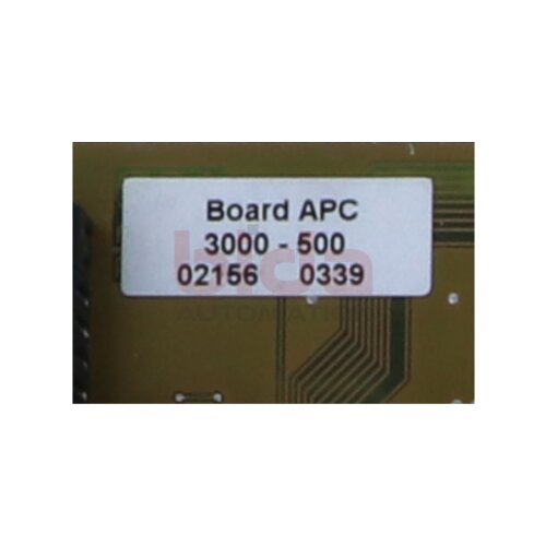 SCA Schucker Board APC 3000-500 (02156) APC-Platine