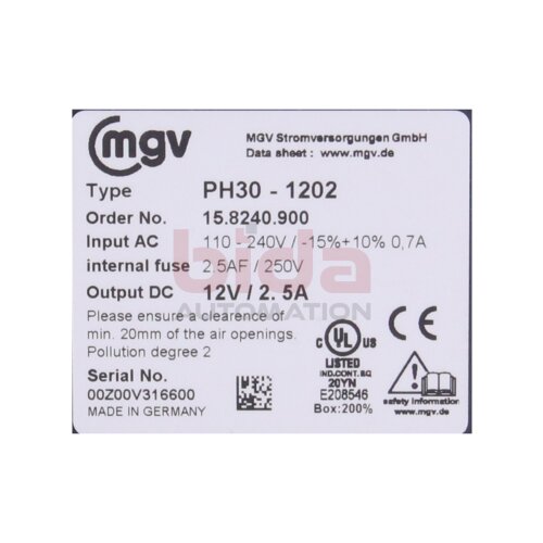 mgv PH30-1202