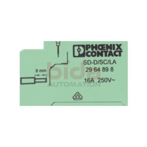 Phoenix Contact SD-D/SC/LA 29 64 89 8 Steckdose Socket