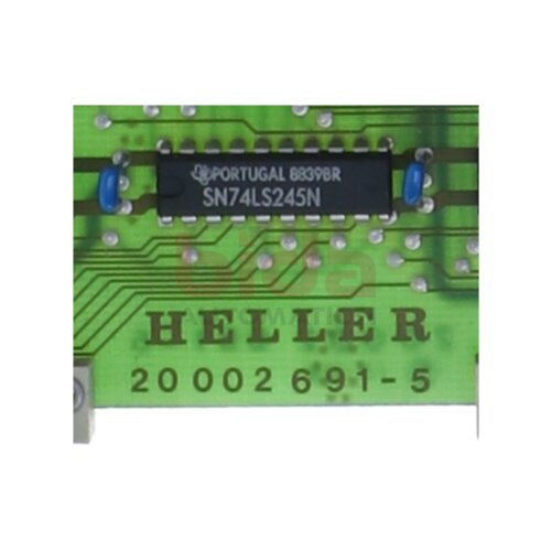 HELLER 20002 691-5 Steuerkarte Control card