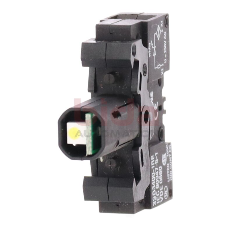Siemens 3SB3400-1RE Lampenfassung mit integrierter LED  Lamp holder with integrated LED