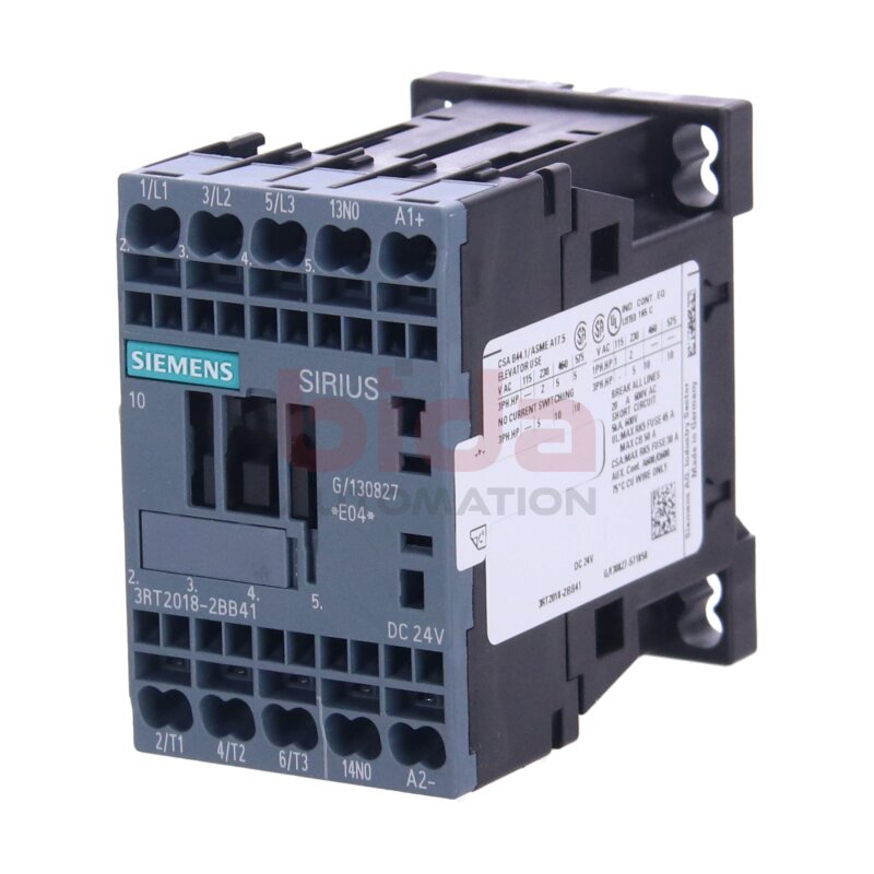 Siemens 3RT2018-2BB41 / 3RT2 018-2BB41 SIRIUS Leistungssch&uuml;tz Power contactor