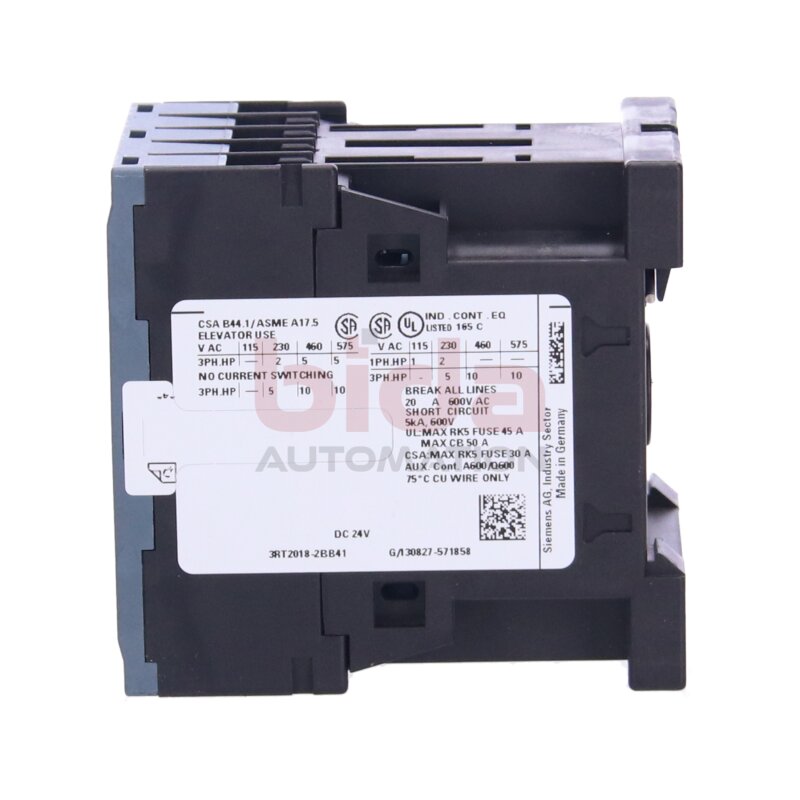Siemens 3RT2018-2BB41 / 3RT2 018-2BB41 SIRIUS Leistungssch&uuml;tz Power contactor