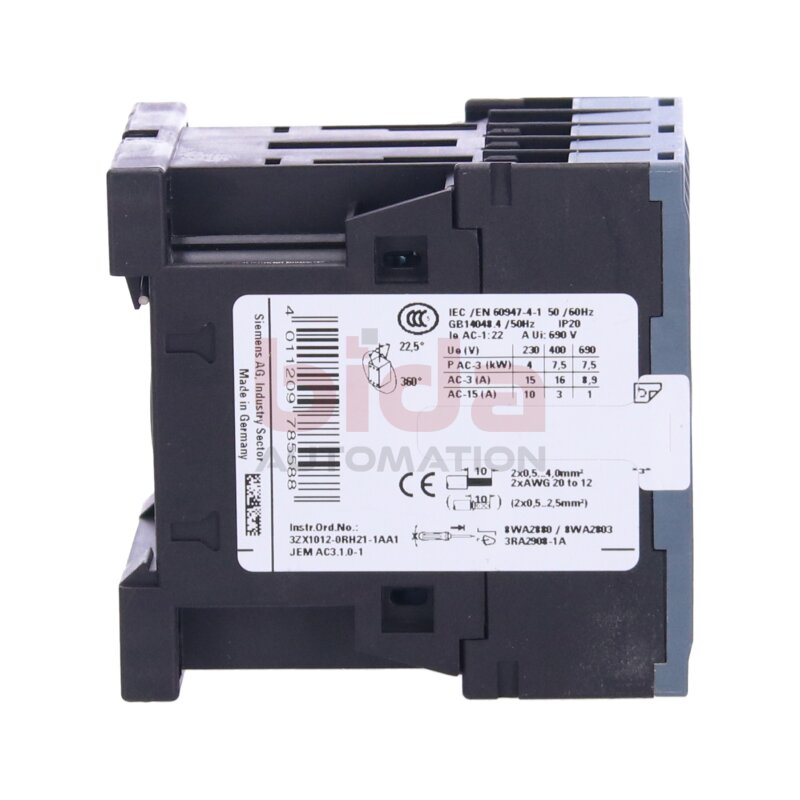 Siemens 3RT2018-2BB41 / 3RT2 018-2BB41 SIRIUS Leistungssch&uuml;tz Power contactor