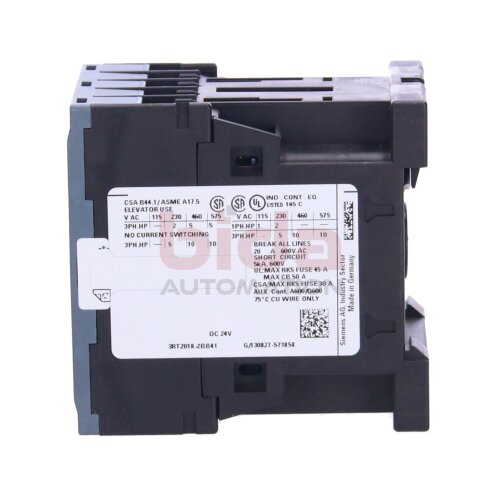 Siemens 3RT2018-2BB41 / 3RT2 018-2BB41 SIRIUS Leistungssch&uuml;tz Power contactor