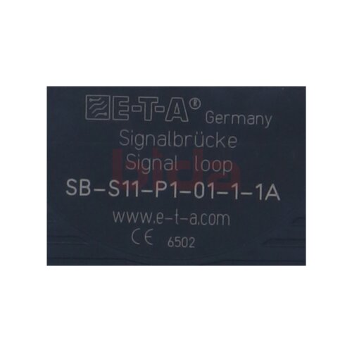 E-T-A SB-S11-P1-01-1-1A Signalbr&uuml;cke Signal loop