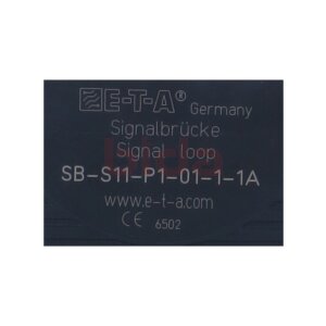 E-T-A SB-S11-P1-01-1-1A Signalbrücke Signal loop