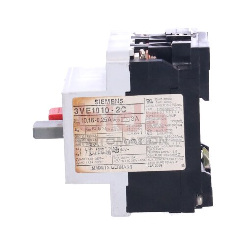 Siemens 3VE1010-2C / 3VE1 010-2C Leistungsschalter Circuit breaker