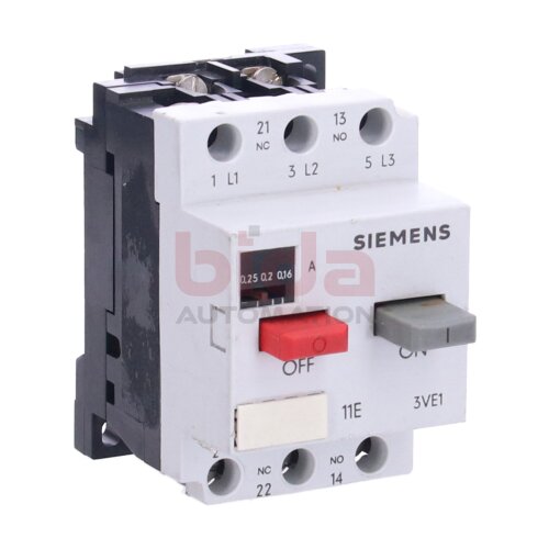 Siemens 3VE1010-2C / 3VE1 010-2C Leistungsschalter Circuit breaker