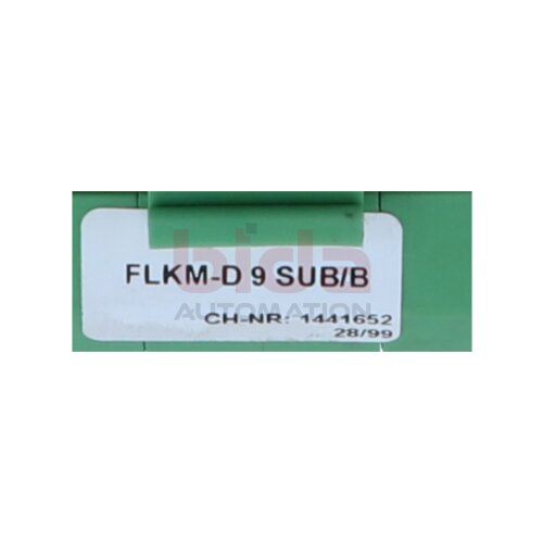 Phoenix Contact FLKM-D 9 SUB/B (1441652) &Uuml;bergabemodul Interface-Modul