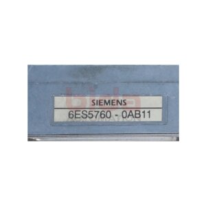 Siemens 6ES5760-0AB11 / 6ES5 760-0AB11 SIMATIC S5...
