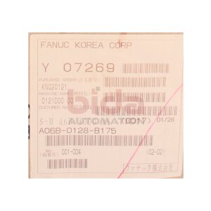 Fanuc A06B-0128-B175 (07269) Servomotor Servo motor