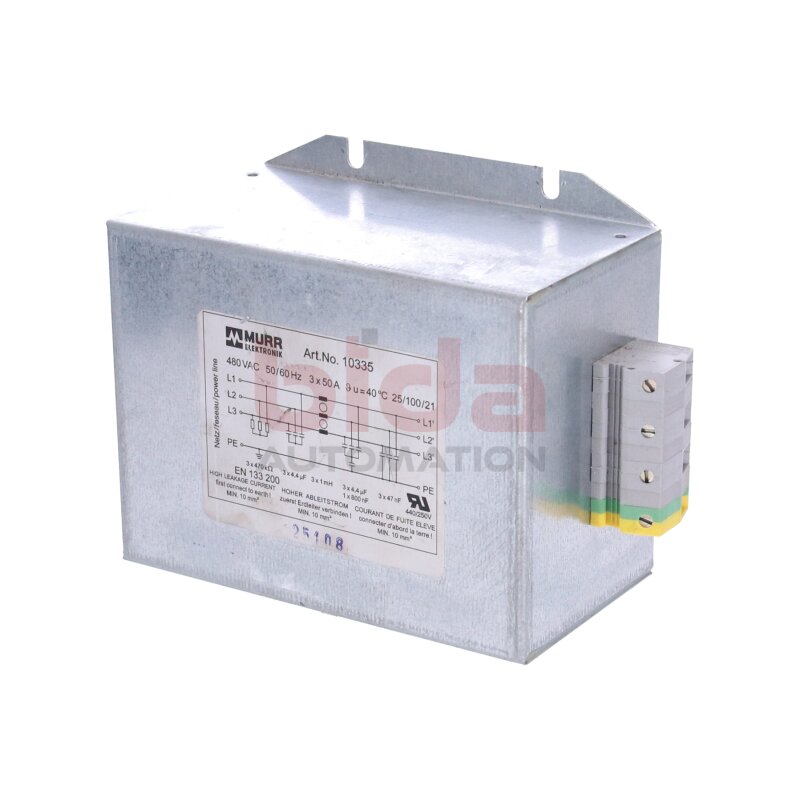 Murr Elektronik 10335 Motorentst&ouml;rmodul Engine interference suppression module 480 V