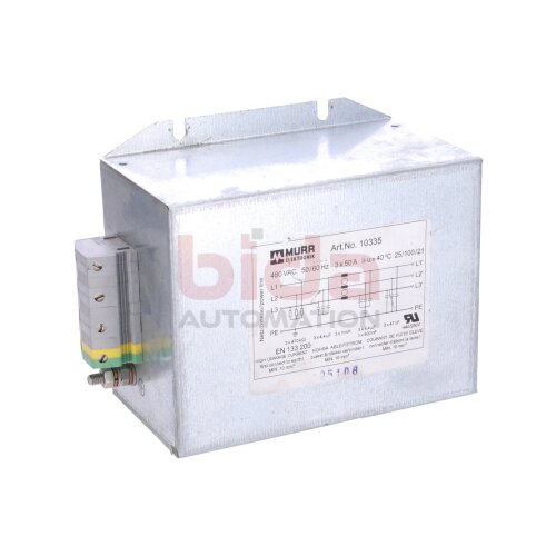 Murr Elektronik 10335 Motorentst&ouml;rmodul Engine interference suppression module 480 V