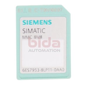 Siemens 6ES7953-8LP11-0AA0 MICRO MEMORY CARD 8MB