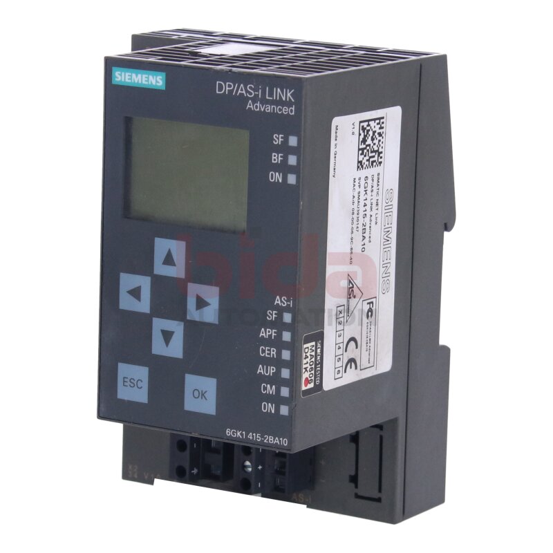 Siemens 6GK1415-2BA10 / 6GK1 415-2BA10 SIMATIC NET DP/AS-Interface
