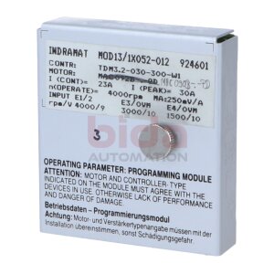 INDRAMAT MOD13/1X052-012 (924601) Servocontroller