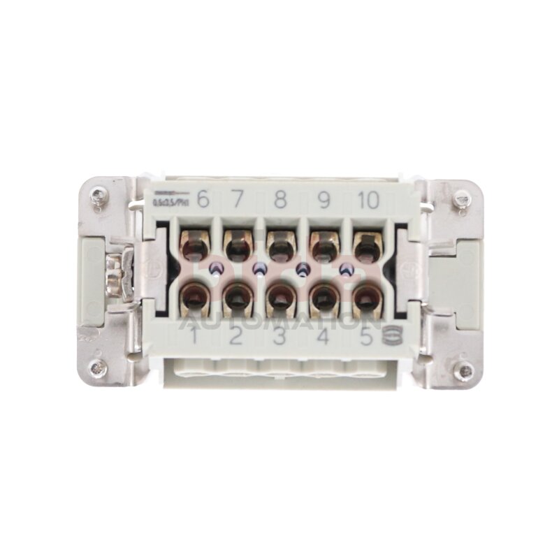 Harting Han 10 E-F Buchseneinsatz Socket insert 15A 500V