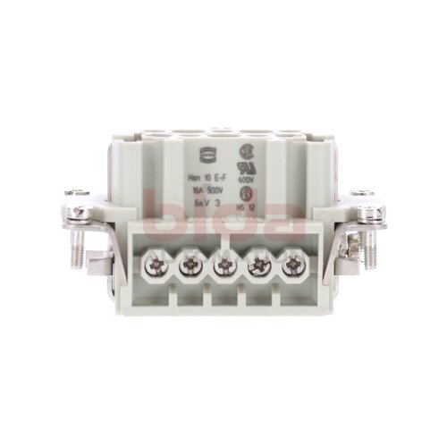 Harting Han 10 E-F Buchseneinsatz Socket insert 15A 500V