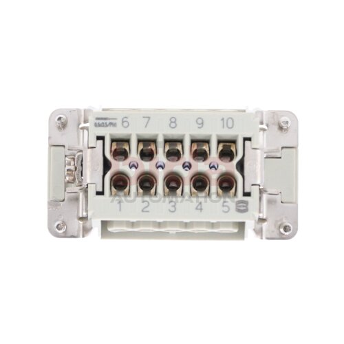 Harting Han 10 E-F Buchseneinsatz Socket insert 15A 500V