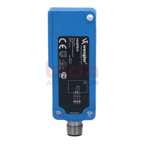 wenglor HN33PBV3 Reflextaster mit Hintergrundausblendung Reflective sensor with background suppression