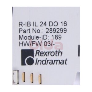 Rexroth R-IB IL 24 DO 16 (289299) Digital-Ausgabeklemme...