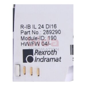 Rexroth R-IB IL 24 DI16 (289290) Schnittstellenmodul...