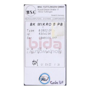MSC BK MIKRO 8PB (6304236) Überwachungsgerät...