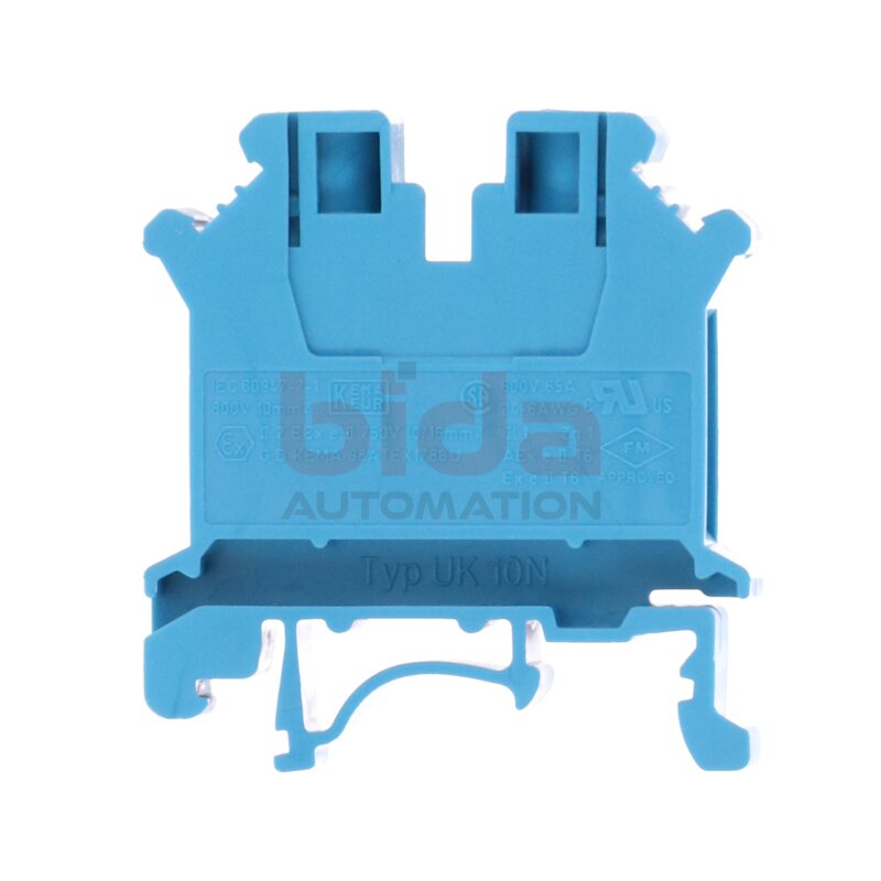 Phoenix Contact UK 10N (3005073) Durchgangs-Rheihenklemme  Feed-Through Terminal Block 600V 65A