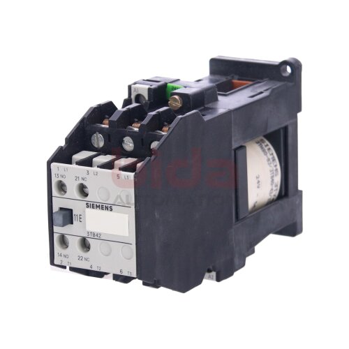 Siemens 3TB42 12-0BB4 / 3TB4212-0BB4 Hilfsch&uuml;tz Auxiliary contactor