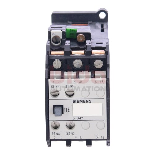 Siemens 3TB42 12-0BB4 / 3TB4212-0BB4 Hilfsch&uuml;tz Auxiliary contactor
