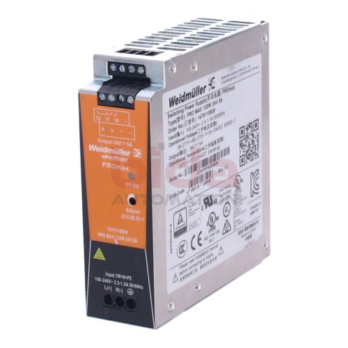 Weidm&uuml;ller PROmax 1478110000 Hutschienen-Netzteil DIN rail power supply unit