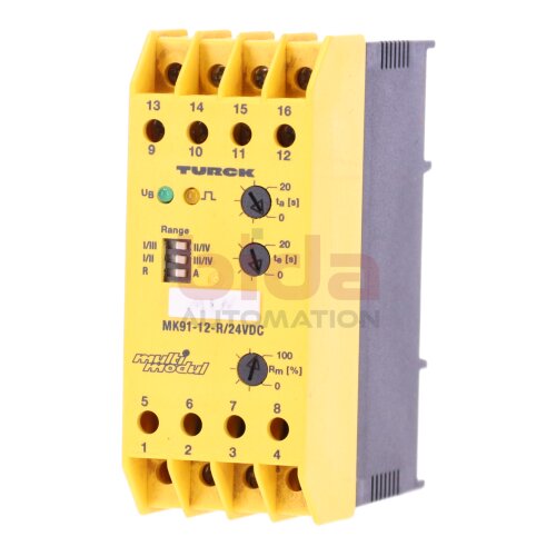 Turck MK91-12-R/  Niveauw&auml;chter Level Monitor 24VDC 250V 3A