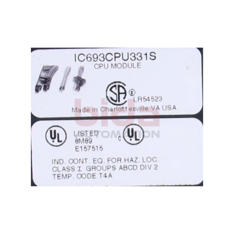 Fanuc IC693CPU331S CPU 331 Prozessormodul Processor module