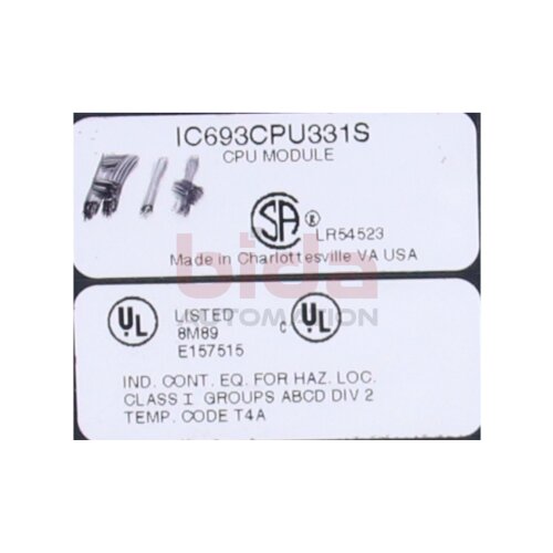 Fanuc IC693CPU331S CPU 331 Prozessormodul Processor module