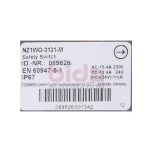 EUCHNER NZ1WO-3131-M (089626) Postionsschalter Position...