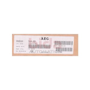 AEG SAA 103 6058-042.248 263 Modicon SAA 103...