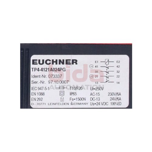EUCHNER TP4-4121A024PG (073337) Sicherheitsschalter Safety Switch