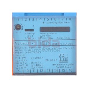 ifm electronic VS 0200 Exi Steuerkreis/eigensicher...
