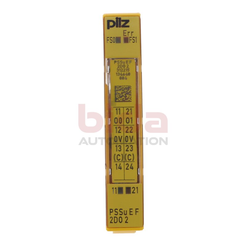 Pilz PSSu E F 2DO 2 (312215) Ausgangsmodul Output Module