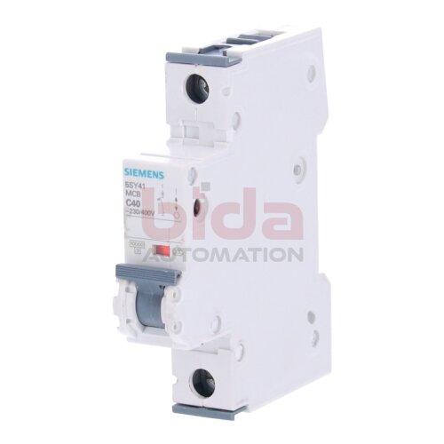 Siemens 5SY41 MCB C40 Leitungsschutzschalter Circuit breaker