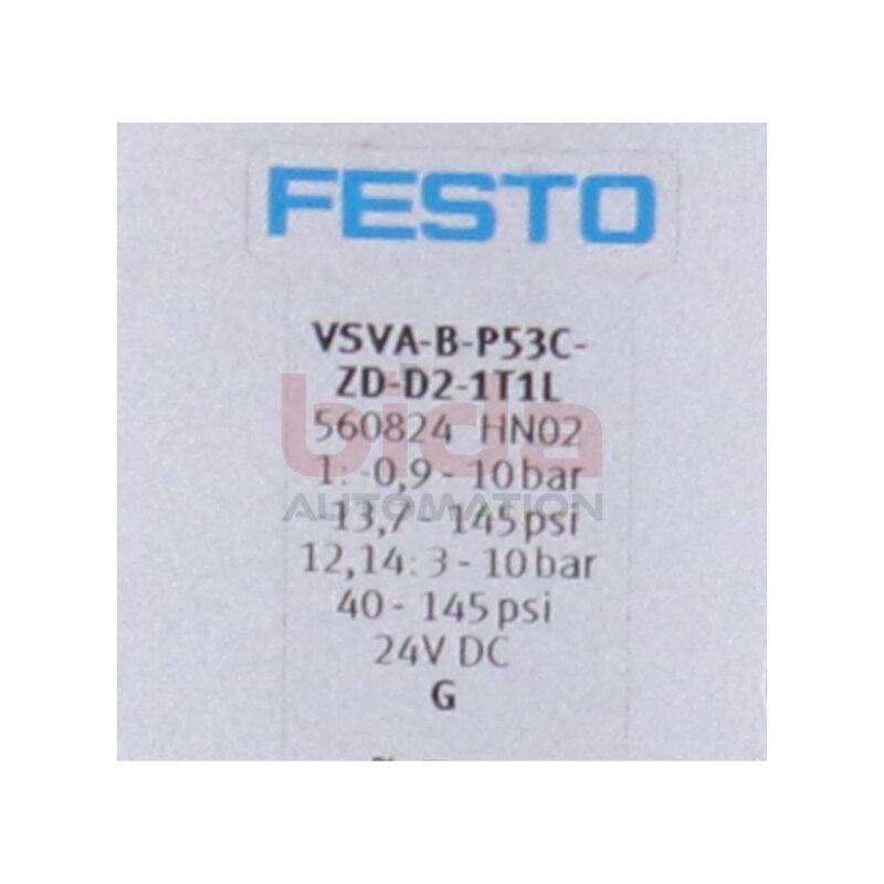 Festo VSVA-B-P53C-ZD-D2-1T1L (560824) Magnetventil Solenoid valve
